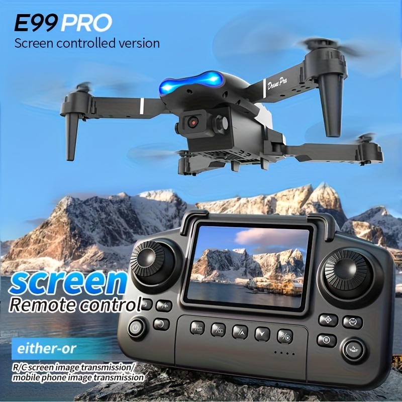 Drone Propeller Guard - E99 PRO MAX Foldable Drone with