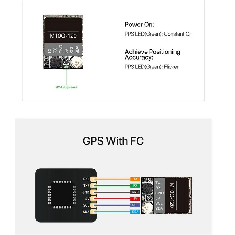 M10Q GPS Module Dual Protocol  - Drone Compass review and price