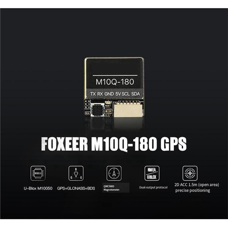 M10Q GPS Module Dual Protocol  - Drone Compass review and price