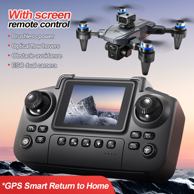 GPS RC Drone With Screen 4K Pr - Drone Gps Mount review and price