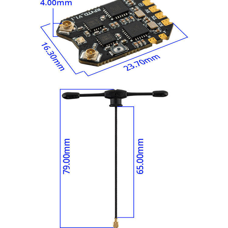 RadioMaster RP4TD ExpressLRS 2 - Drone Battery Strap review and price