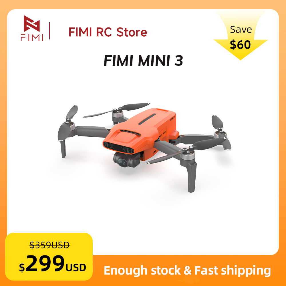 FIMI MINI 3 Camere Drone 4K 60 - Drone Gps Mount review and price